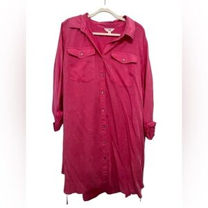 🩷 Pink Shirt Dress 🩷